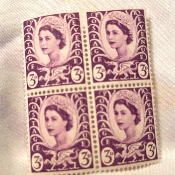 United Kingdom Office 4 Great Britain 3d Queen Elizabeth Ii 95s Era